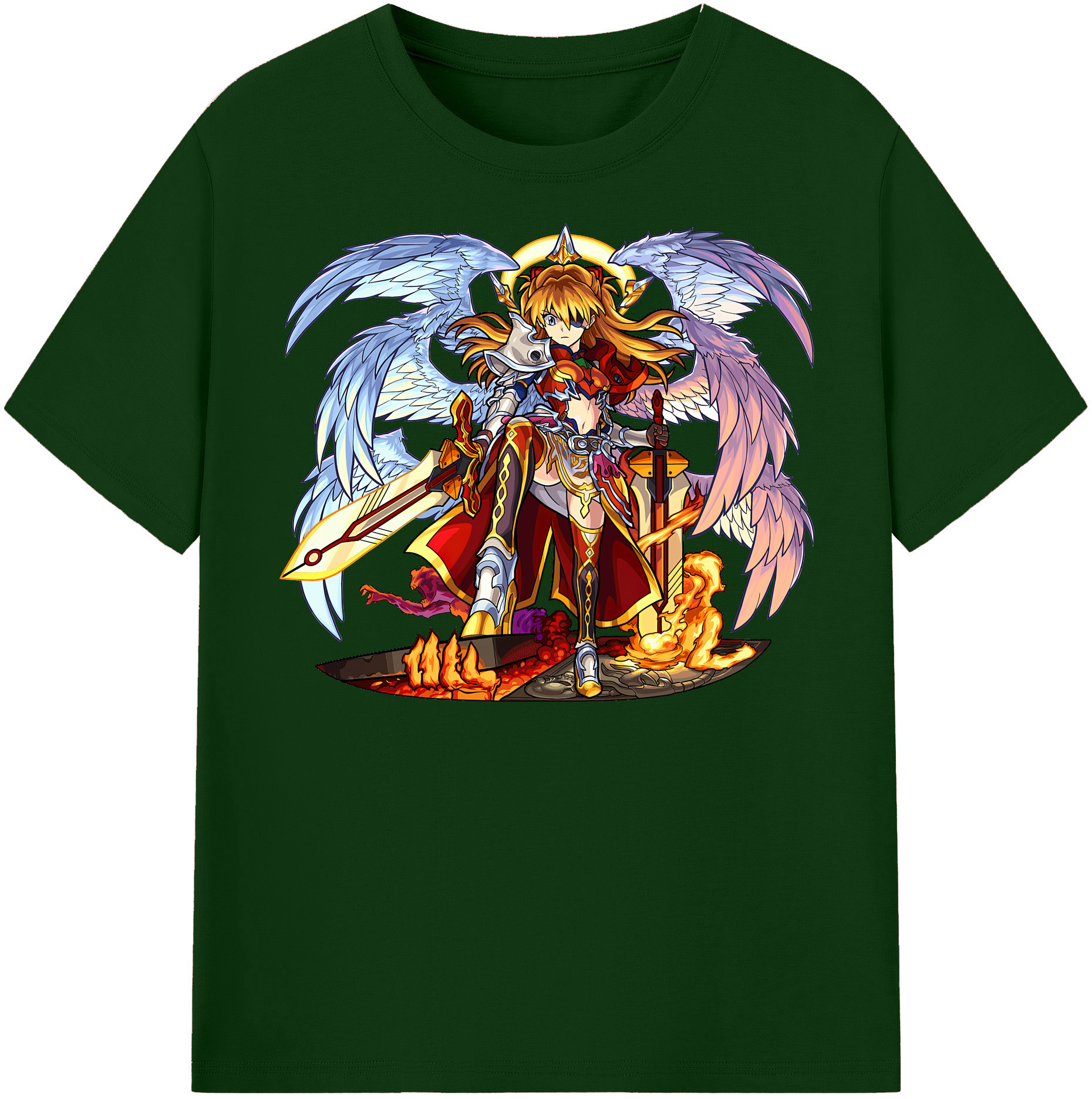 （画像用） EVA 新世紀エヴァンゲリオン 綿100％半袖Tシャツ（フロントプリント）